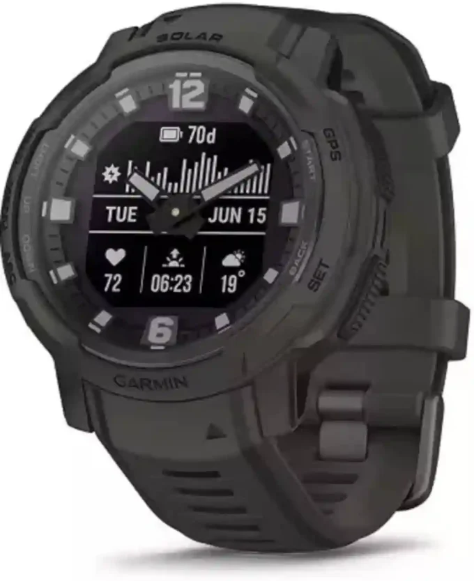 GARMIN Instinct Crossover Solar Smartwatch Review